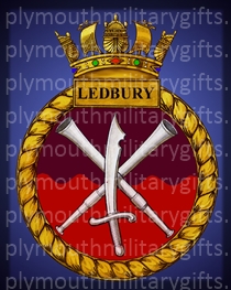 HMS Ledbury Magnet
